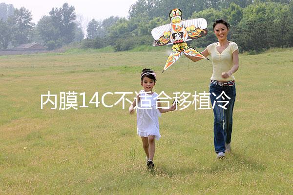 內膜14C不適合移植冷凍胚胎要注意,不易懷孕請暫緩手術