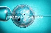 月經(jīng)后多長時(shí)間容易懷孕