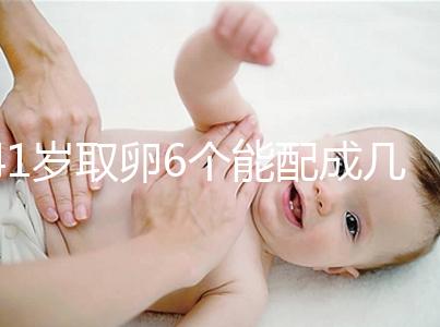 41歲取卵6個能配成幾個分人，達到這個正常數量孕路無阻